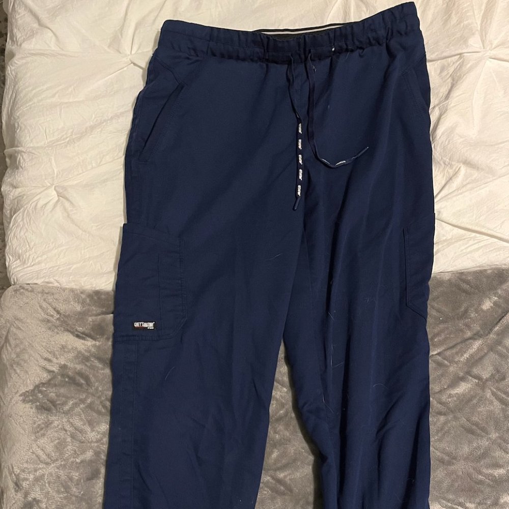 GREYS ANATOMY NAVY SCRUB BOTTOMS